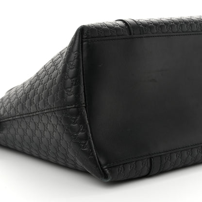 Gucci Soft Microguccissima Dome Satchel Black 9 of 15
