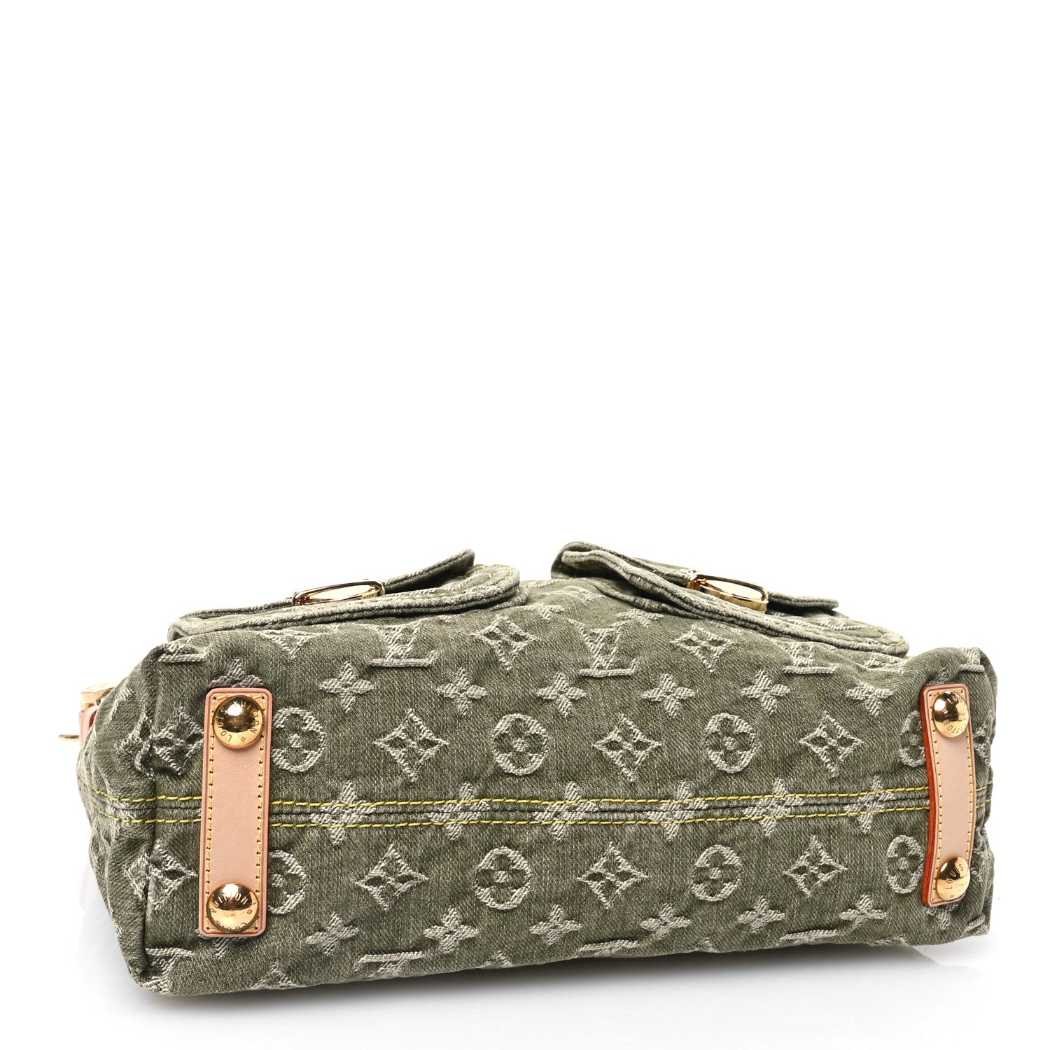 Louis Vuitton Monogram Denim Baggy PM Lichen 4 of 10