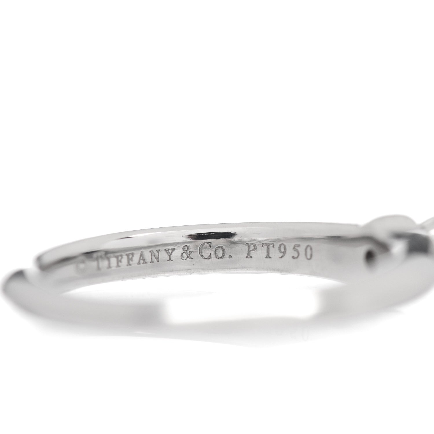 Tiffany Platinum Diamond .20ct Solitaire Engagement Ring 47 4 4 of 5