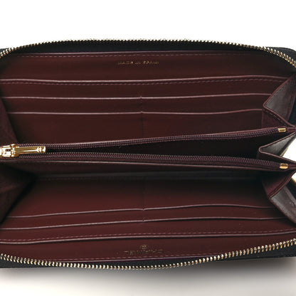 Chanel Caviar Quilted Large Gusset Zip Around Wallet Black 5 of 9