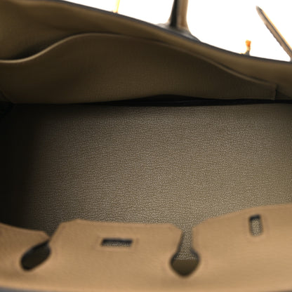 Hermes Togo Birkin 25 Beige Marfa 5 of 11