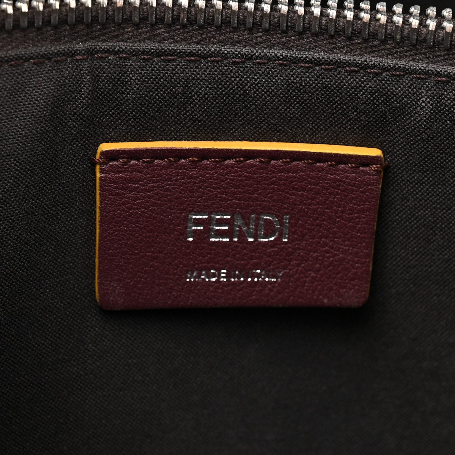 Fendi Vitello Dolce Large By The Way Boston Bag Bordeaux Multicolor 7 of 16