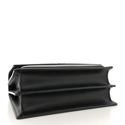Saint Laurent Calfskin Medium Monogram Monochrome Sunset Black 4 of 14