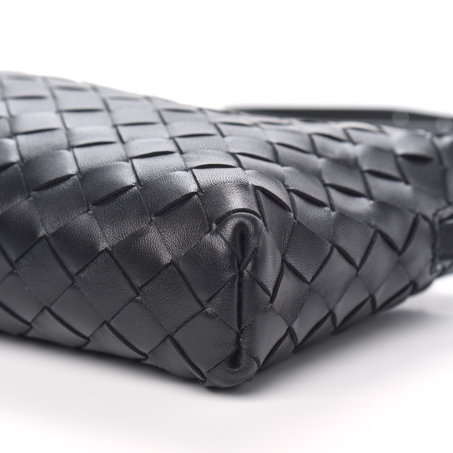 Bottega Veneta Nappa Intrecciato Crossbody Black 8 of 8