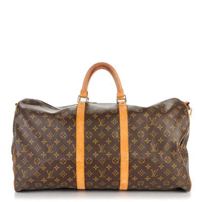Louis Vuitton Monogram Keepall Bandouliere 55 1 of 12