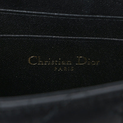 Christian Dior Lambskin Cannage Dior Talk Phone Pouch Black 6 of 10