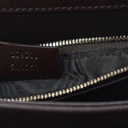 Gucci Calfskin Medium 1973 Shoulder Flap Bag Dark Brown 8 of 23