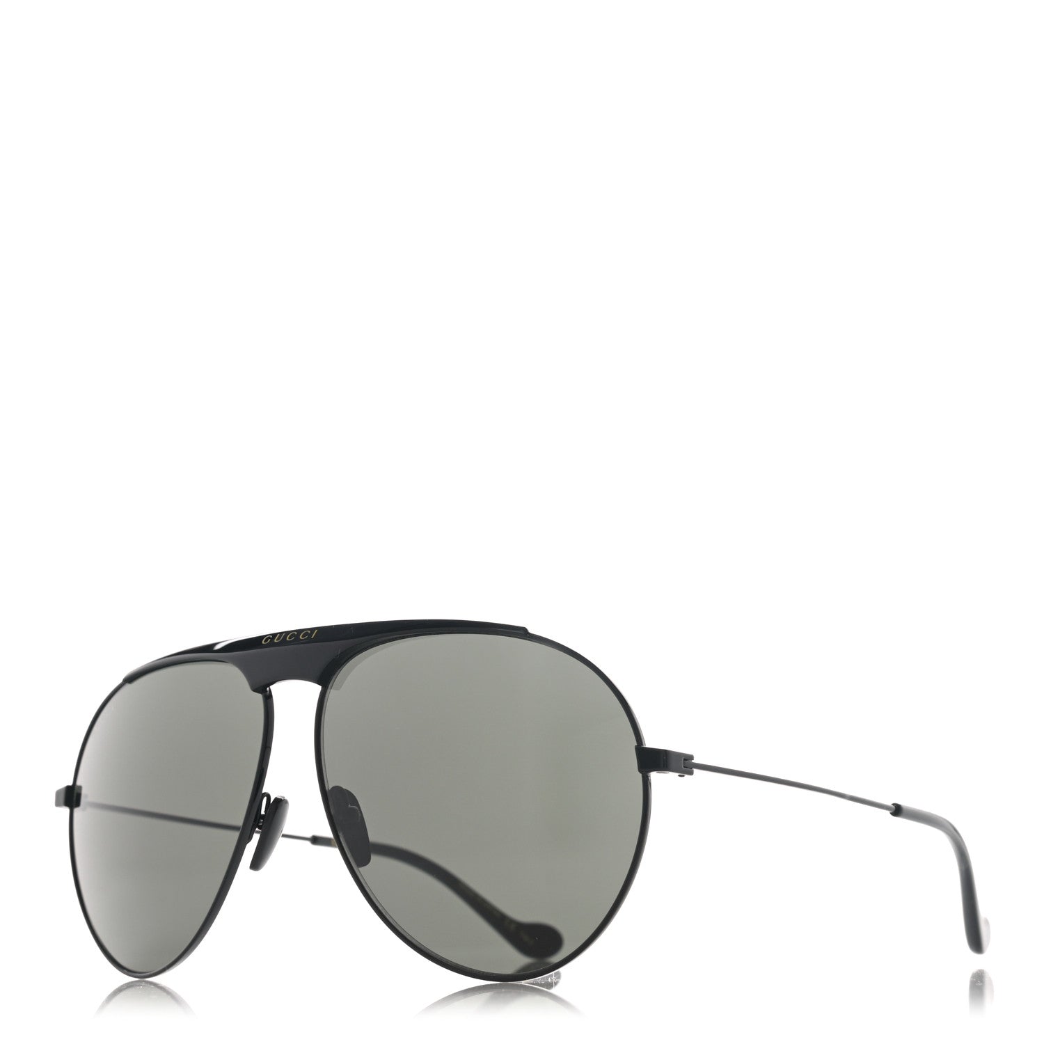 Gucci Aviator GG0908S Sunglasses Black 1 of 8