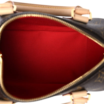 Louis Vuitton Monogram Speedy Bandouliere 20 Black 5 of 10