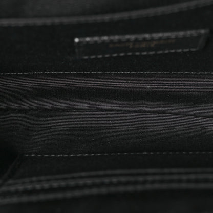 Saint Laurent Grain De Poudre Monogram Belt Bag Black 5 of 10