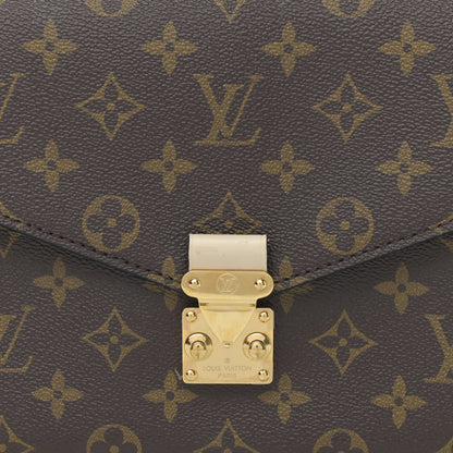 Louis Vuitton Monogram Braided Pochette Metis Creme Beige 7 of 11