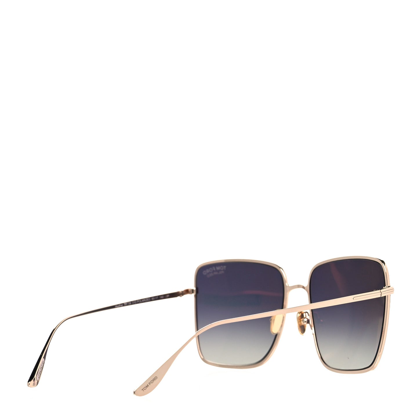 Acetate Polarized Heather Sunglasses TF739 Black