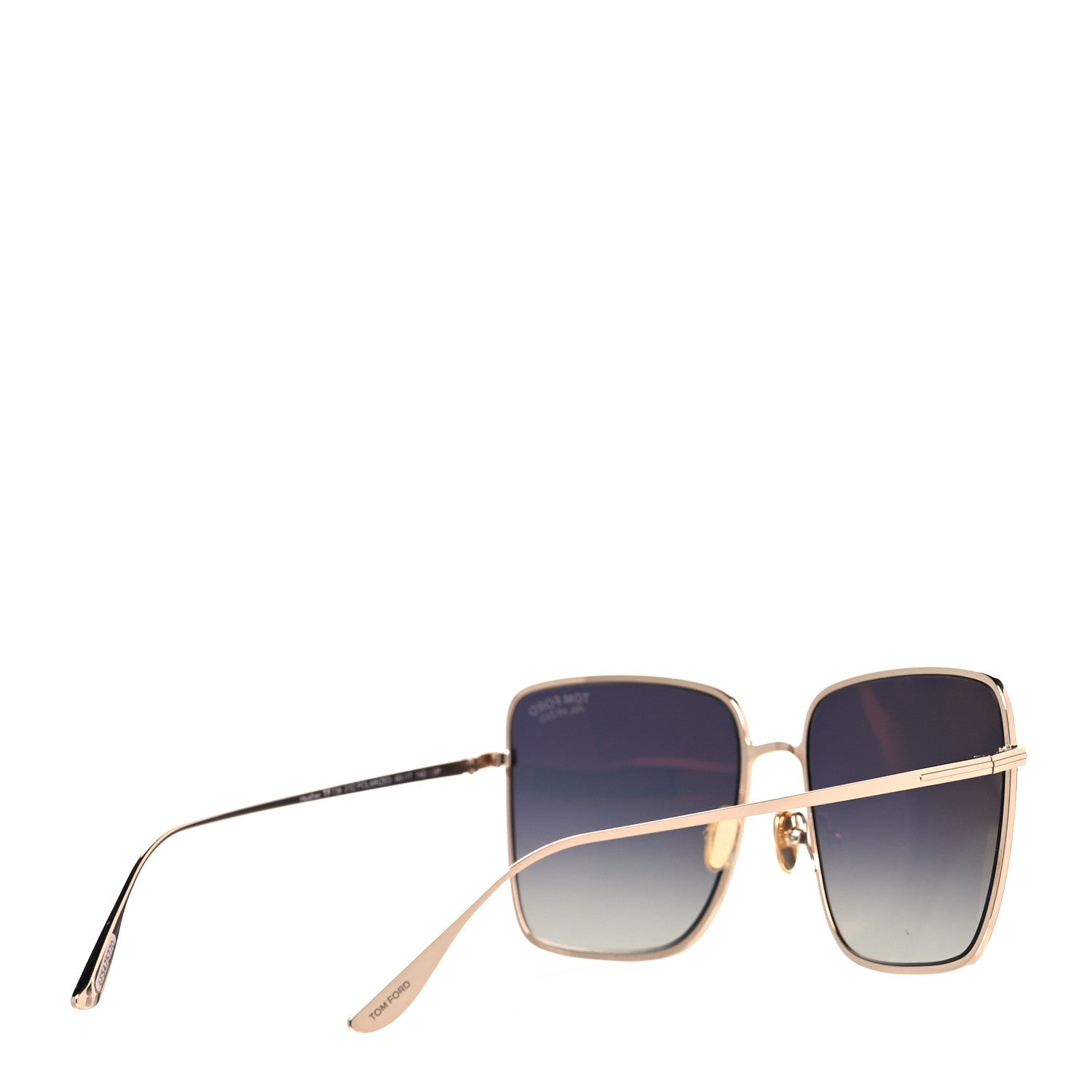 Tom Ford Acetate Polarized Heather Sunglasses TF739 Black 4 of 10