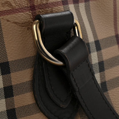 Burberry Haymarket Check Medium Regent Tote Chocolate 16 of 18