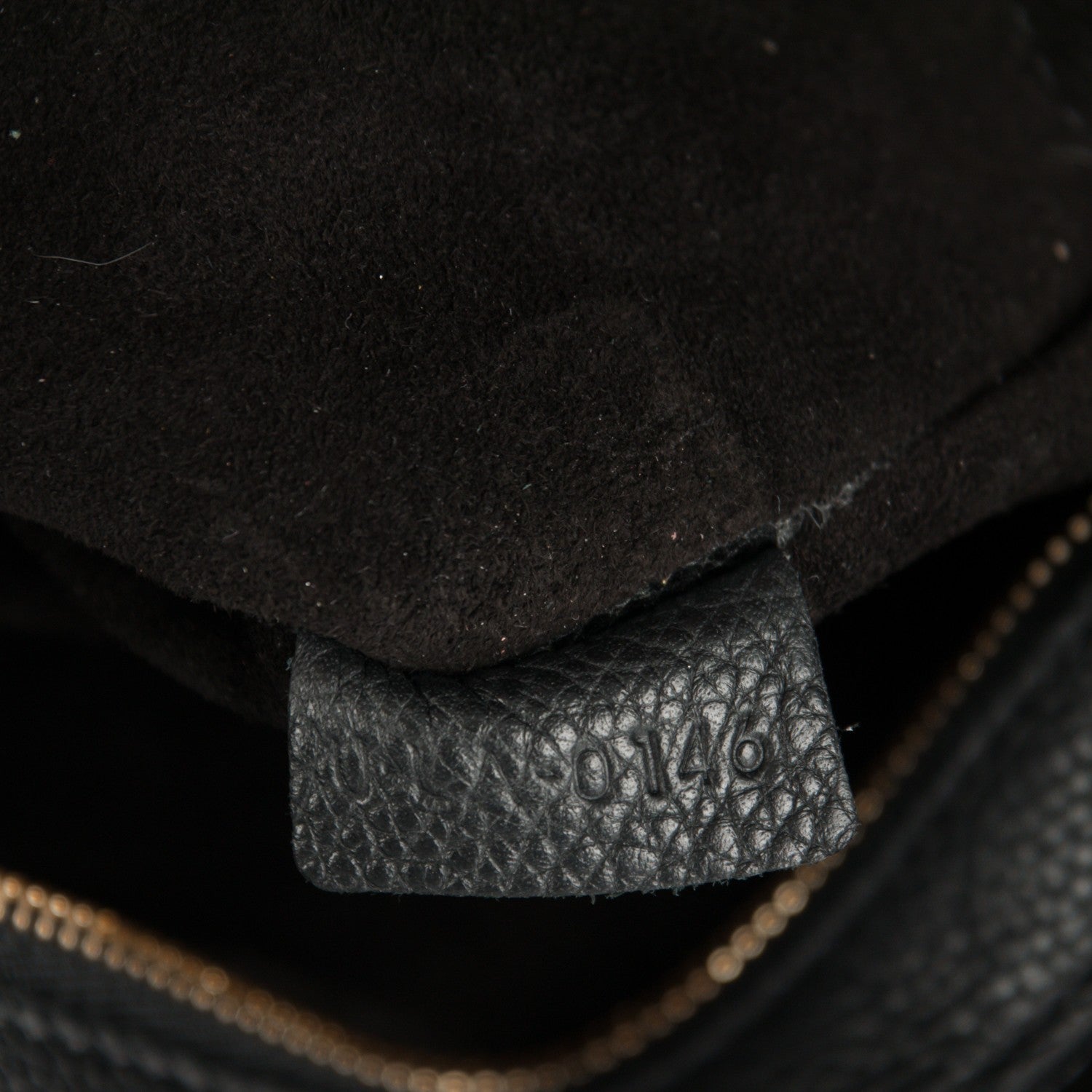 Celine Soft Grained Calfskin Medium Belt Cabas Phantom Black 8 of 8