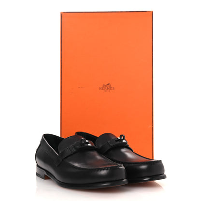 Hermes Calfskin Destin Loafer 41 Black 13 of 13