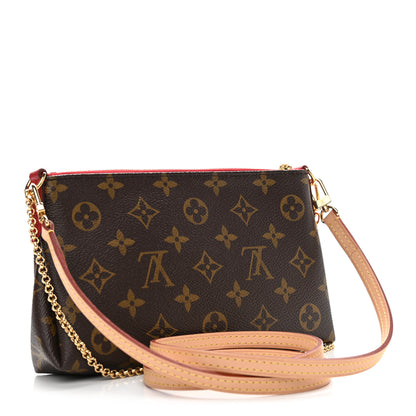 Louis Vuitton Monogram Pallas Clutch Cherry 3 of 9