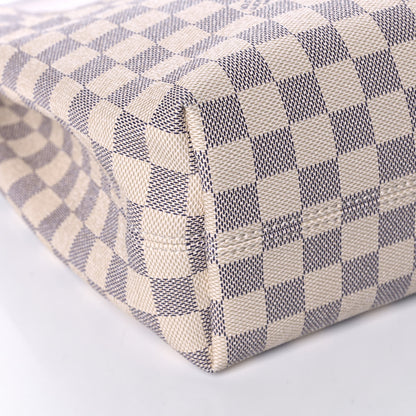 Louis Vuitton Damier Azur Graceful PM Rose Ballerine 9 of 12