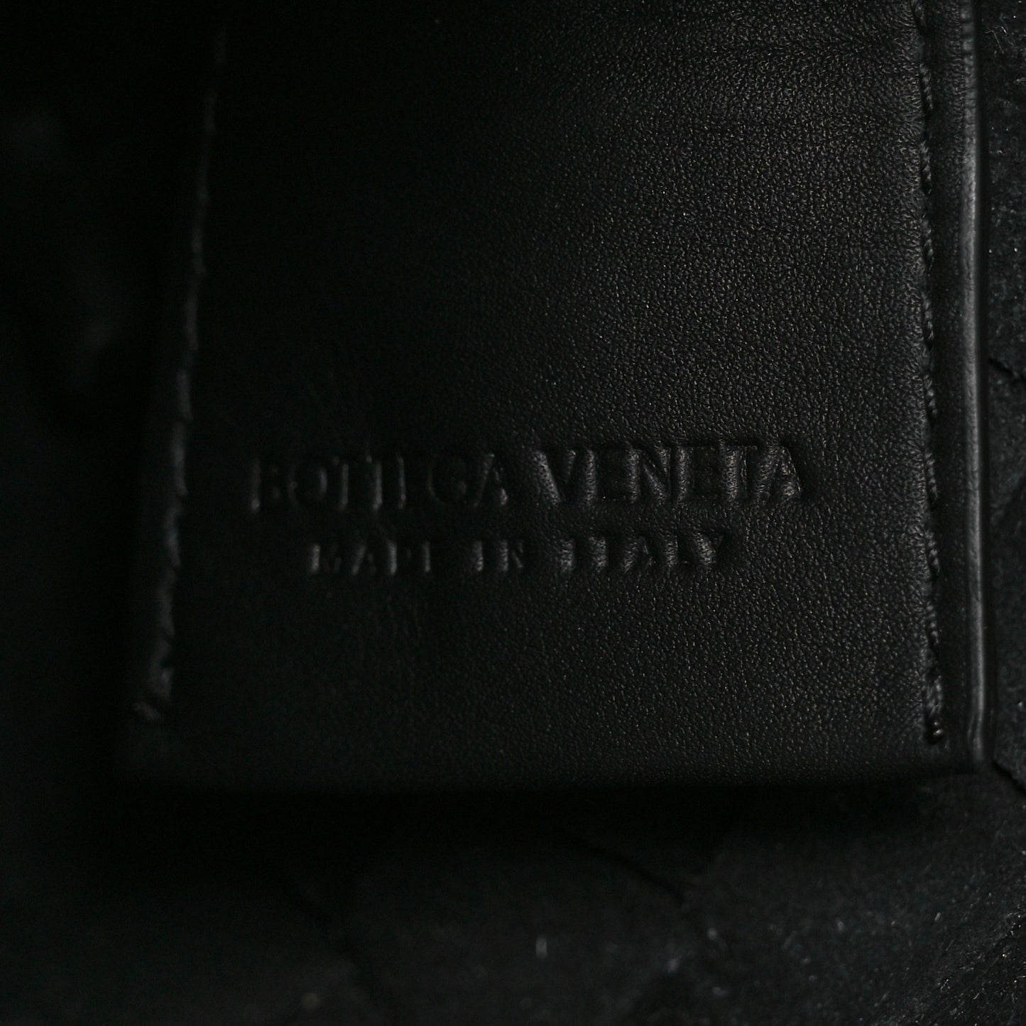 Nappa Intrecciato Duo Bag Black