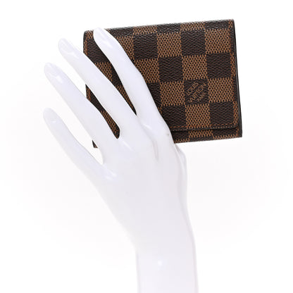 Louis Vuitton Damier Ebene Business Card Holder 2 of 8
