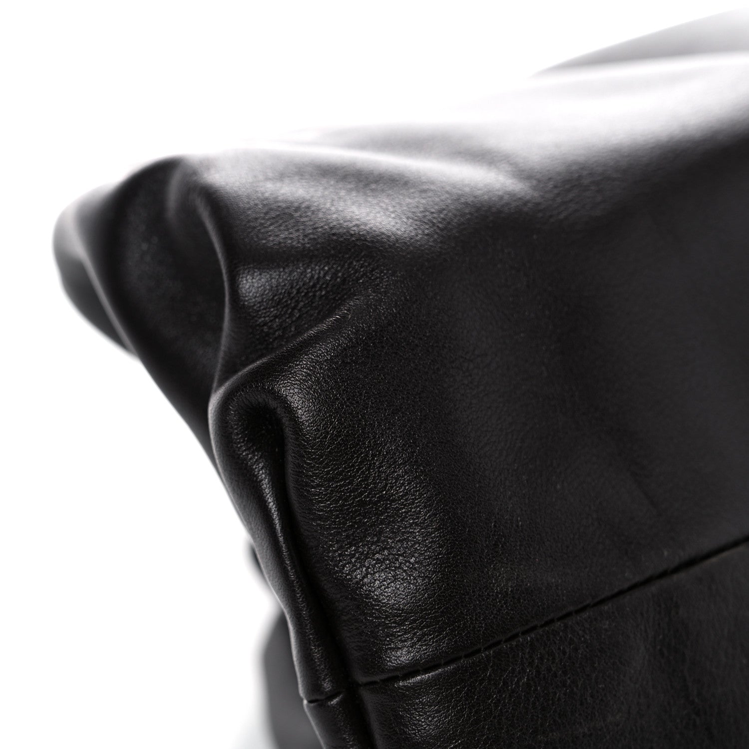 Bottega Veneta Smooth Butter Calf The Pouch Oversized Clutch Fondente 10 of 13