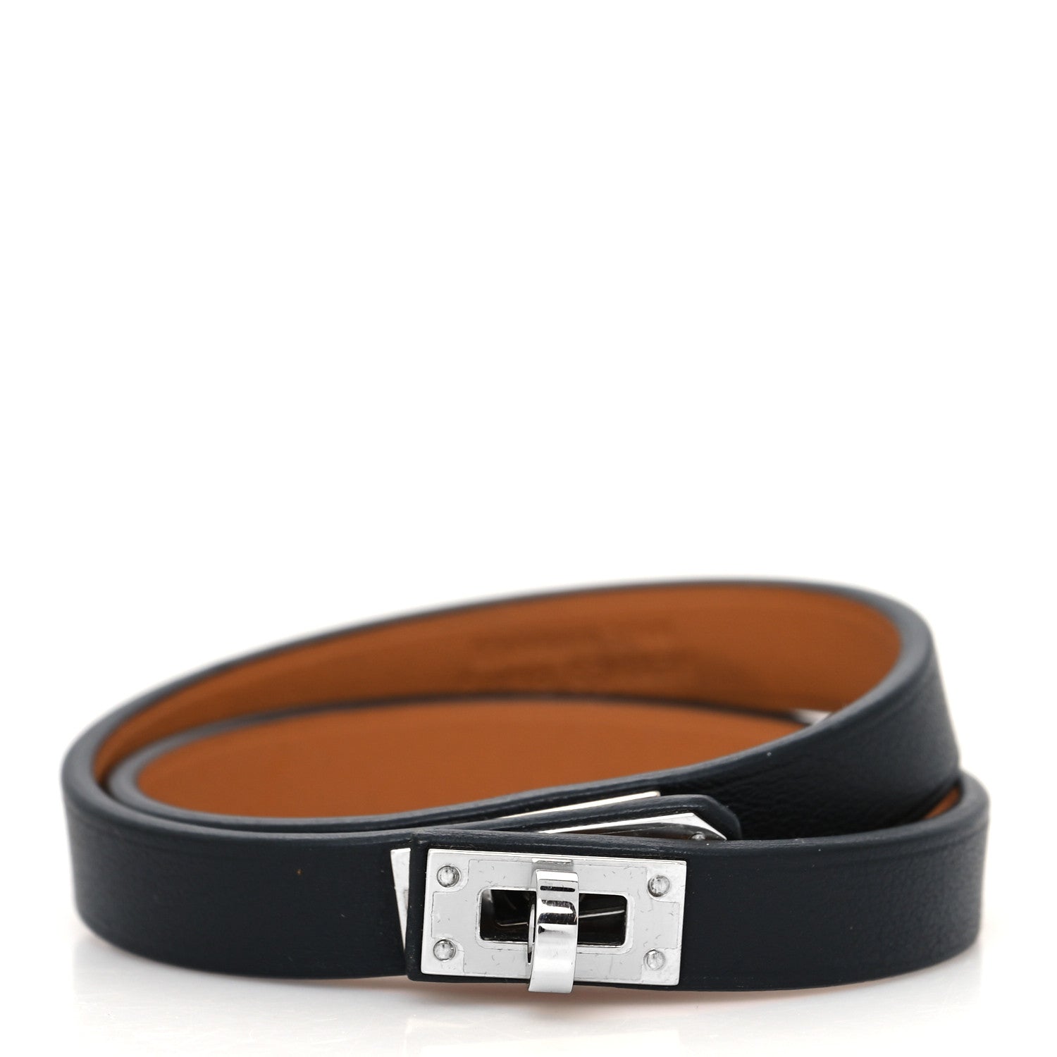 Hermes Swift Mini Kelly Double Tour Bracelet T3 Black 1 of 6