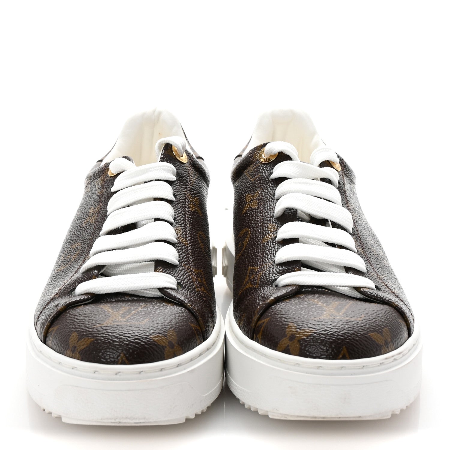 Louis Vuitton Monogram Time Out Sneakers 38 3 of 9