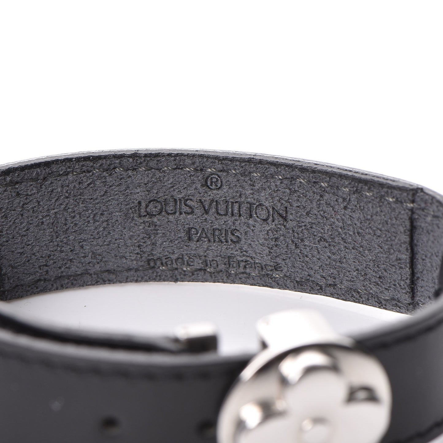 Mat Monogram Wish Bracelet Black