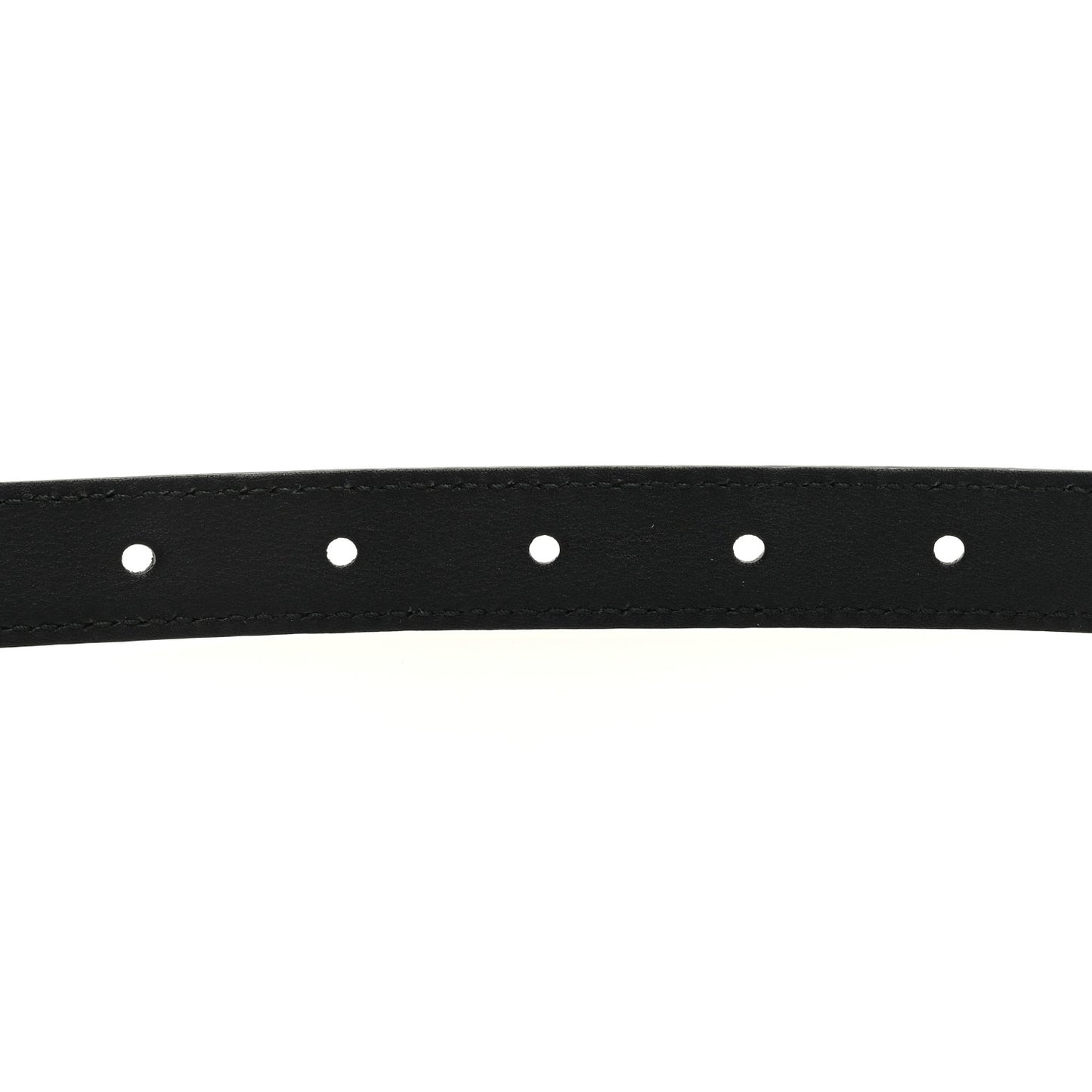 Calfskin Double G 20mm Belt 80 32 Black