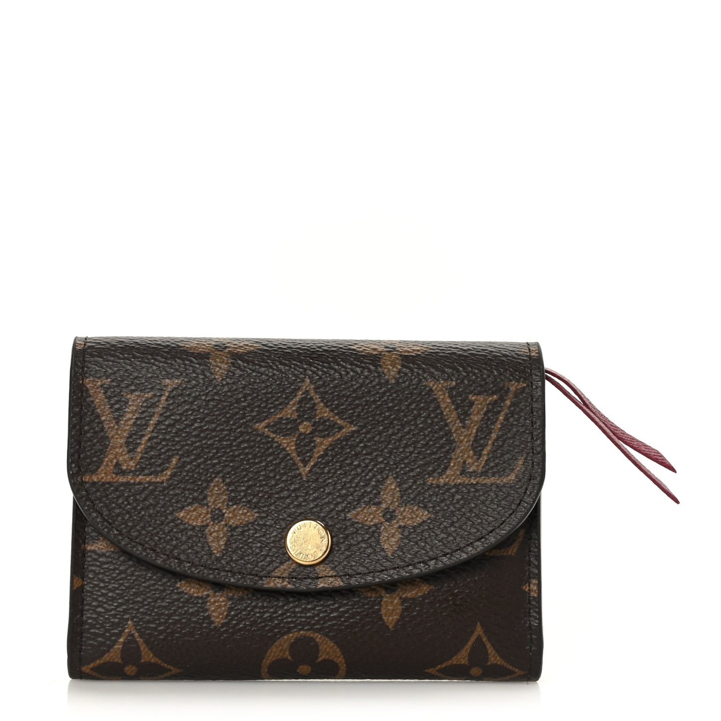 Monogram Rosalie Coin Purse Fuchsia