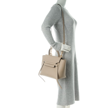Celine Grained Calfskin Micro Belt Bag Light Taupe 2 of 8