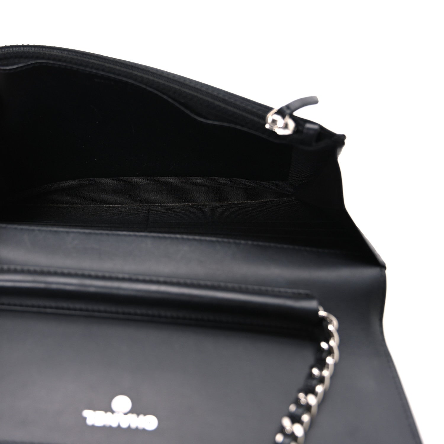 Chanel Caviar Timeless CC Wallet On Chain WOC Black 5 of 11