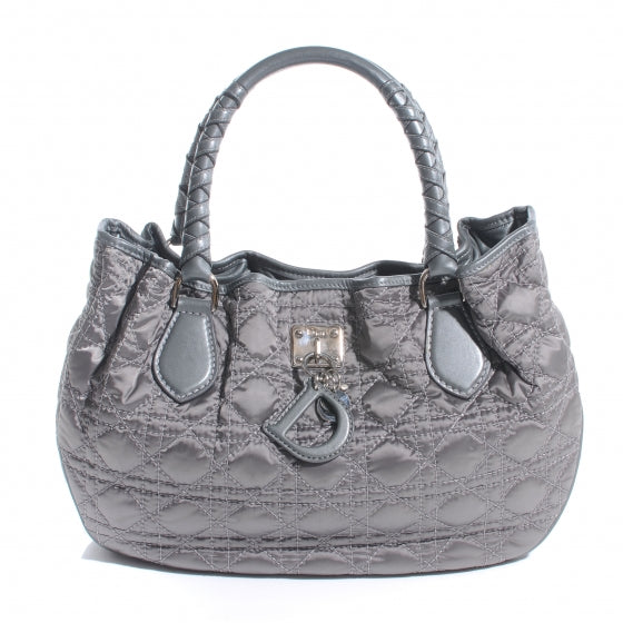 Christian Dior Satin Cannage Charming Tote 1 of 7