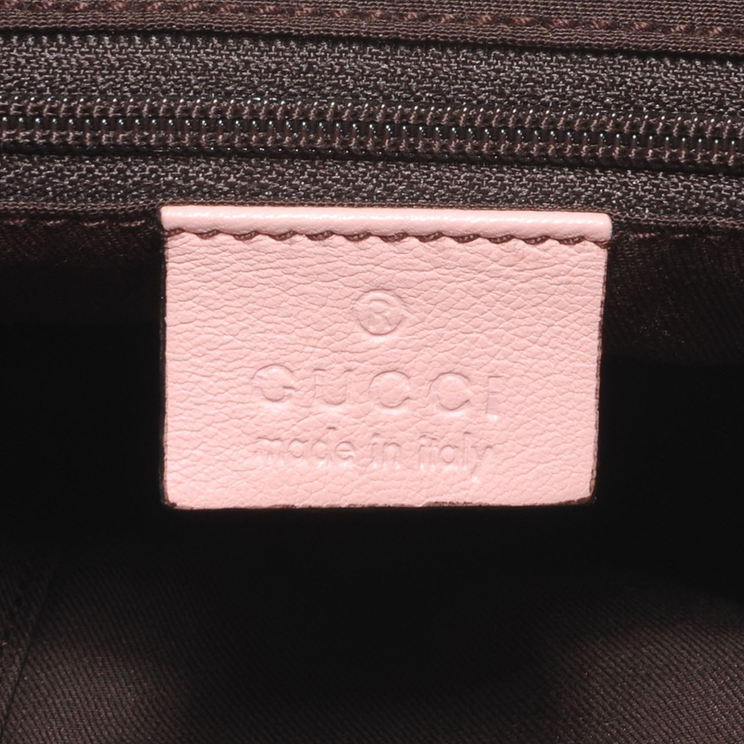Gucci Monogram Medium D Gold Ring Hobo Pink 7 of 8