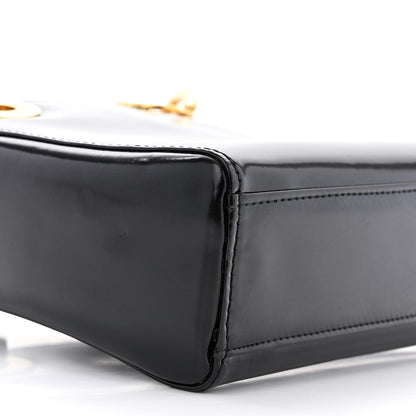 Christian Dior Glazed Calfskin Mini Lady Dior Black 8 of 11