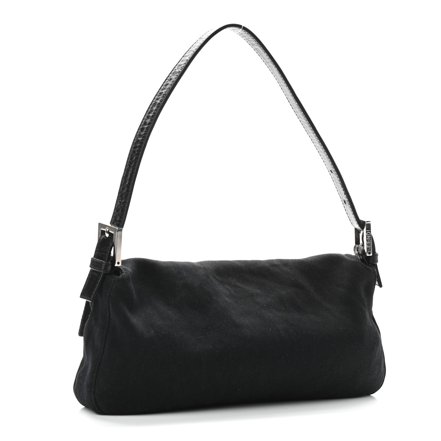 Fendi Neoprene Baguette Black 2 of 8