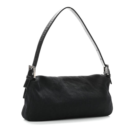 Fendi Neoprene Baguette Black 2 of 8