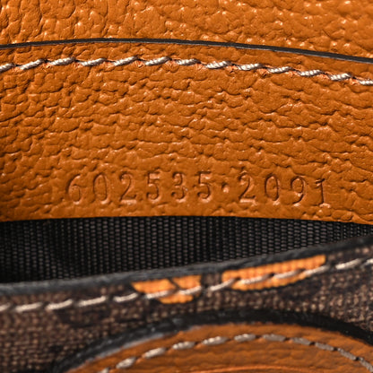 Gucci X DISNEY Mini Vintage GG Supreme Monogram Mickey Mouse Card Holder Beige Vintage Sun Oil 7 of 8