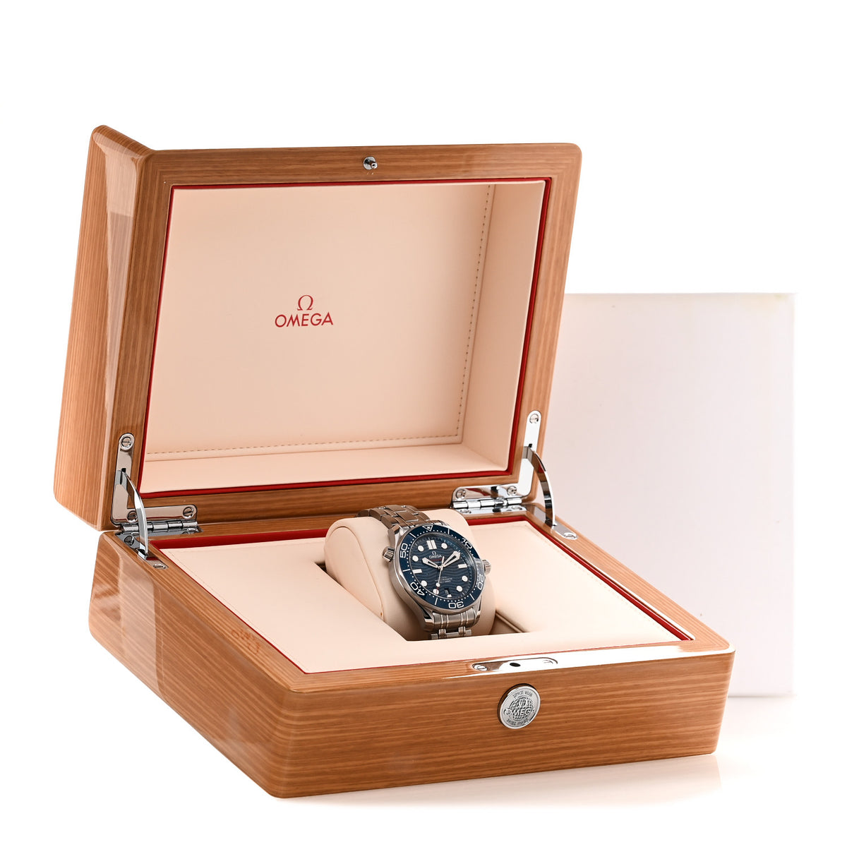 Omega Stainless Steel 42mm Seamaster Diver 300M Automatic Watch Blue 210.30.42.20.03.001 5 of 5