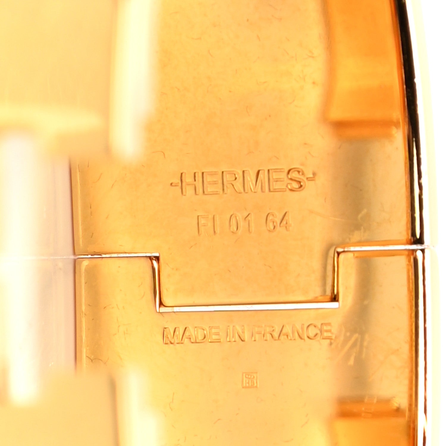 Hermes Enamel Wide Clic Clac H Bracelet PM Black 3 of 4