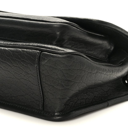 Saint Laurent Grained Lambskin Monogram Baby Niki Chain Satchel Black 10 of 11
