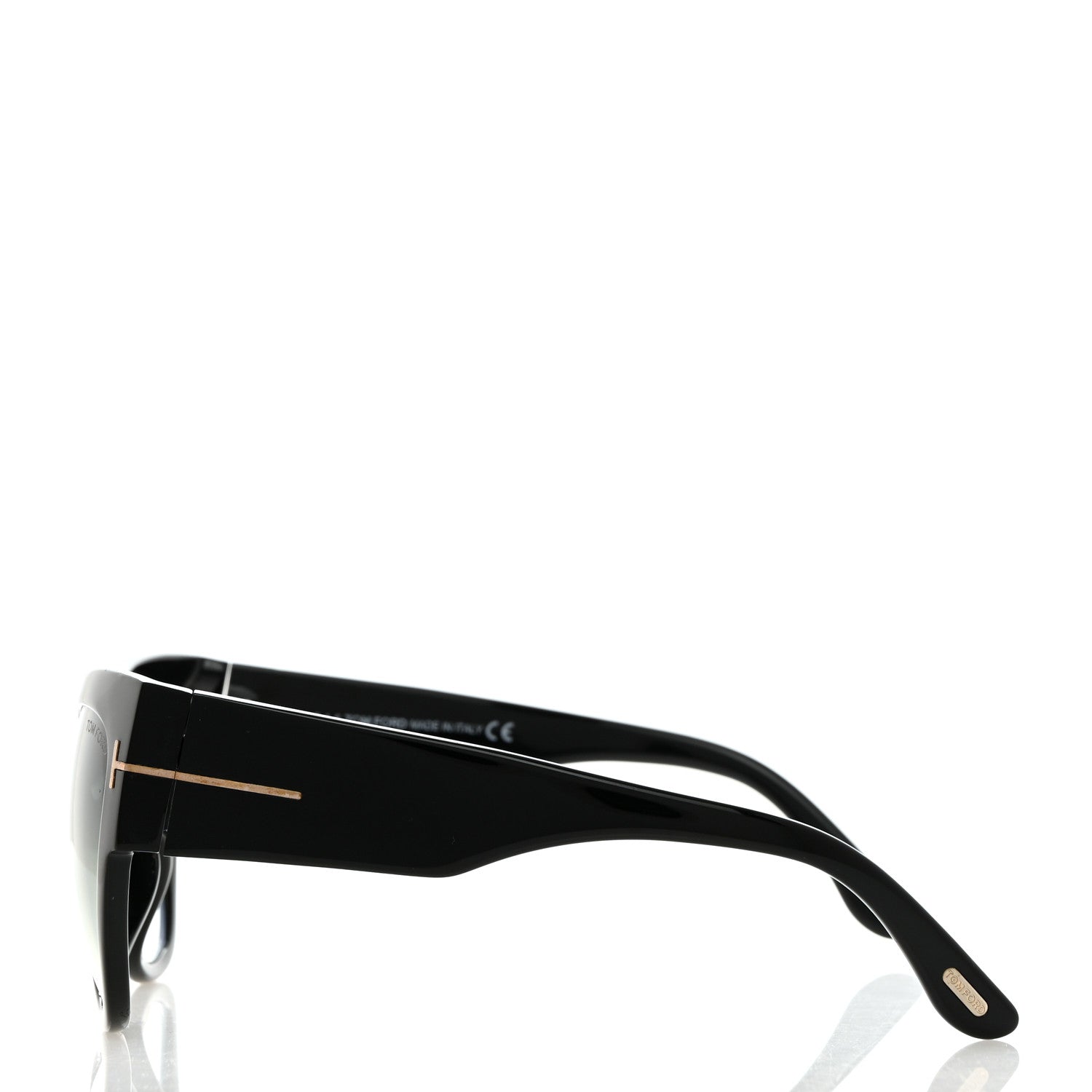 Tom Ford Acetate Anoushka Cat Eye Sunglasses TF371 Black 3 of 8