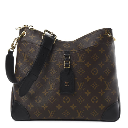 Louis Vuitton Monogram Odeon MM Black 1 of 11
