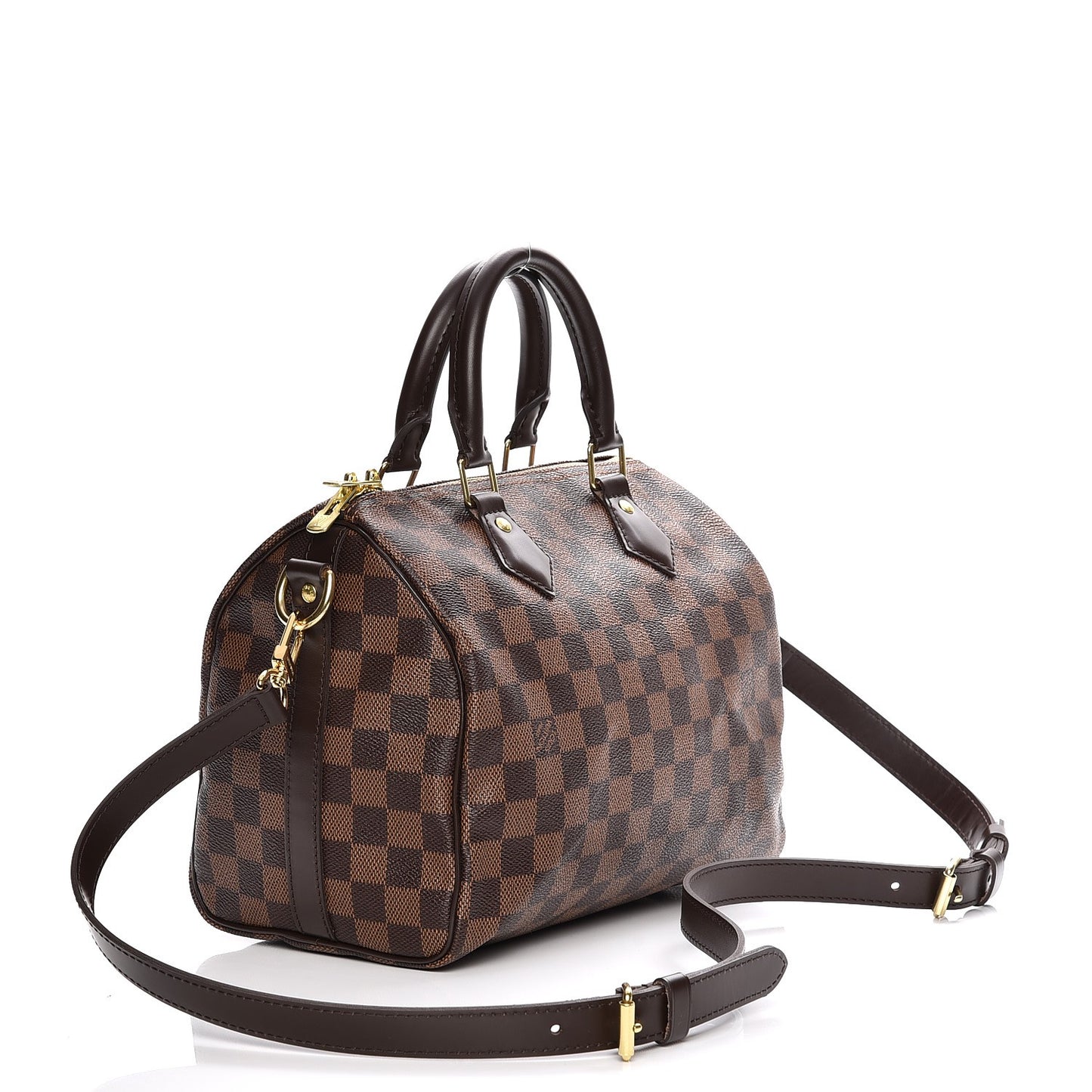 Damier Ebene Speedy Bandouliere 25