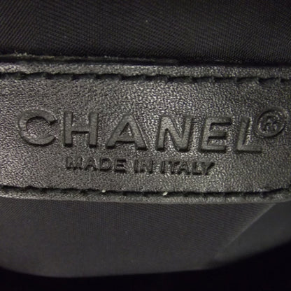 Chanel Nylon Travel Bowler Black 7 of 10