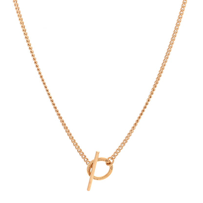 Hermes 18K Rose Gold PM Echappee Necklace ST 1 of 5