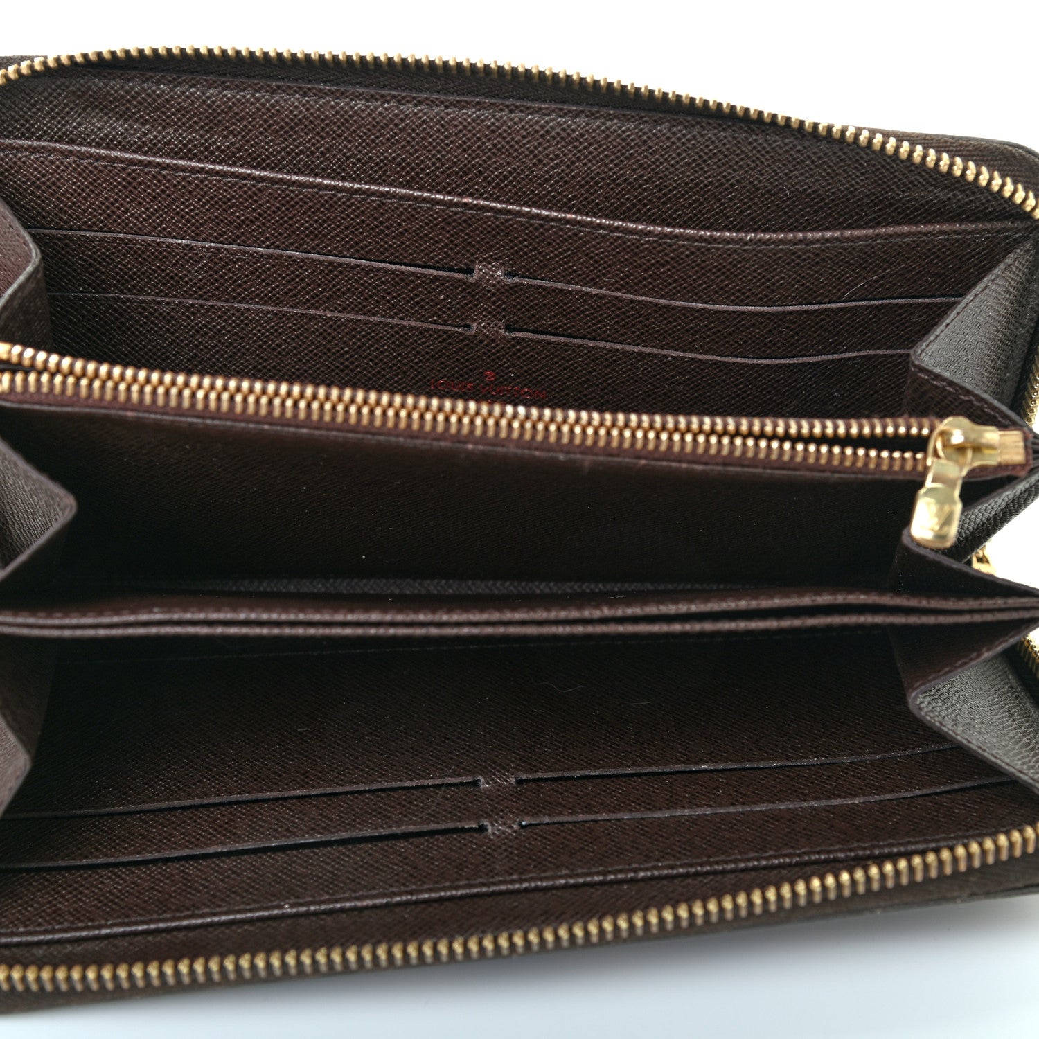 Louis Vuitton Damier Ebene Zippy Wallet 5 of 8