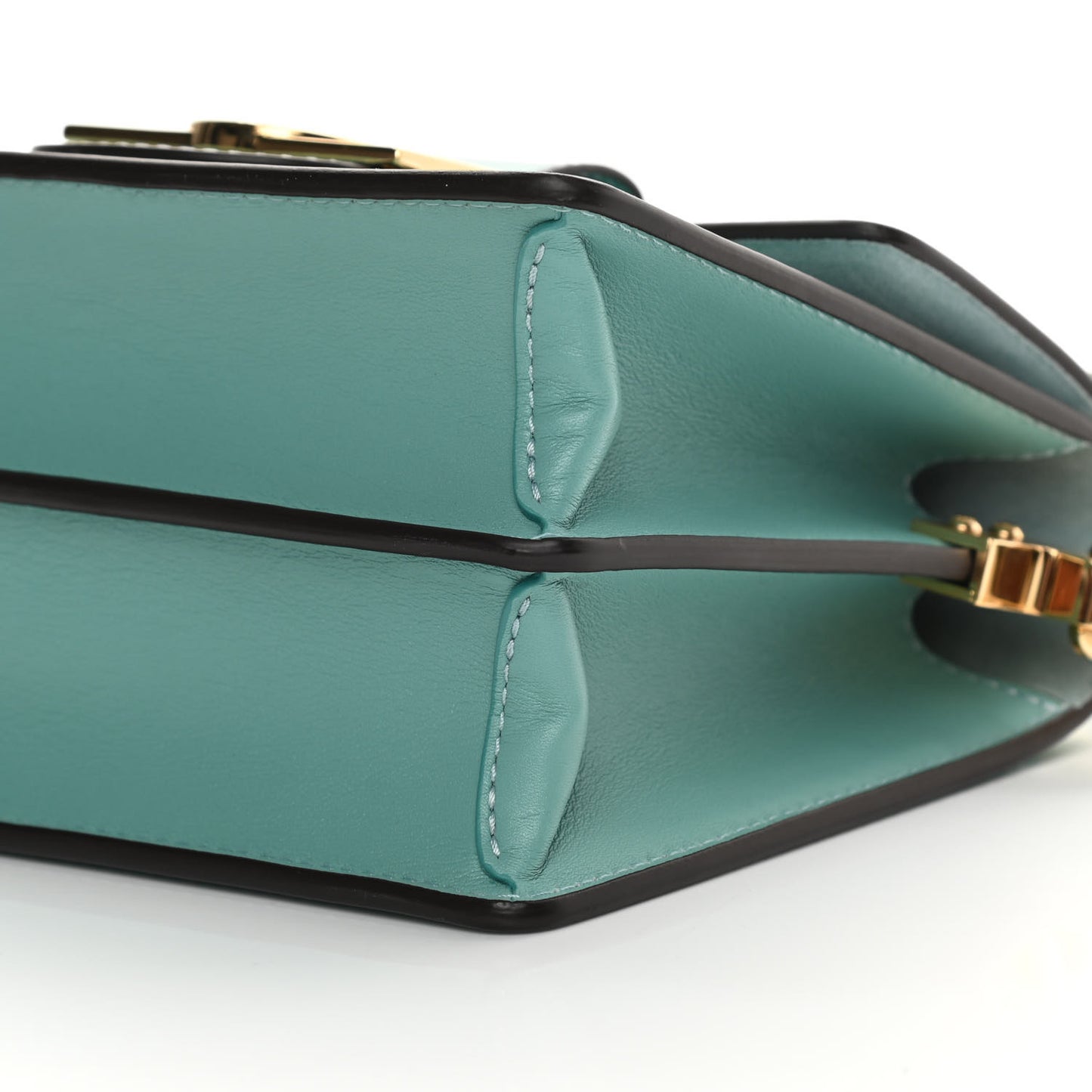 Smooth Calfskin Dauphine Mini Blue