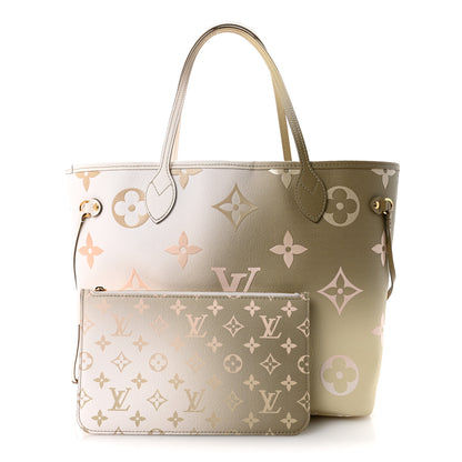 Louis Vuitton Monogram Giant Spring In The City Neverfull MM Sunset Kaki 3 of 10