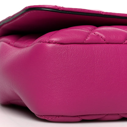 Versace Nappa Quilted Small Medusa Chain Crossbody Pink 9 of 10